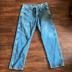 Wrangler Blue Relaxed Fit Jeans